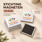 Logomagneten voor stichtingen