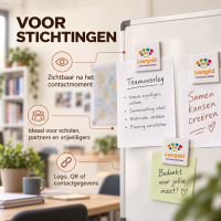 Logomagneten voor stichtingen