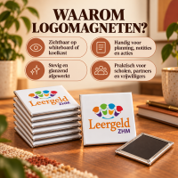 Logomagneten voor stichtingen
