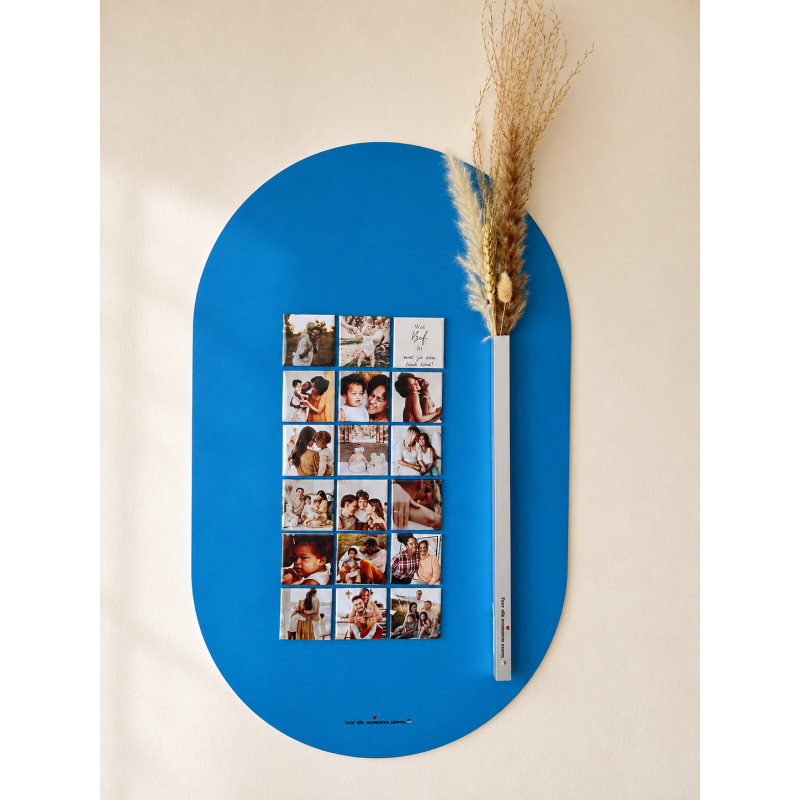 Magneetwand deep blue
