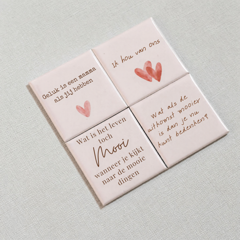 Tekst magneetjes